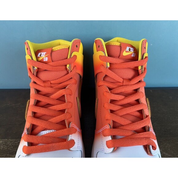 Nike SB Dunk High "Sweet Tooth" Amarillo/Orange Men's Size 11 FN5107-700 - Picture 8 of 11